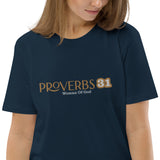 Proverbs 31 - Unisex organic cotton t-shirt