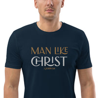 MAN LIKE CHRIST - Unisex organic cotton t-shirt