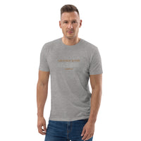 Defined by greatness within not by the colour of my skin -Unisex organic cotton t-shirt