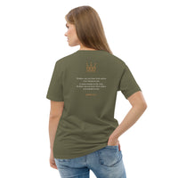 Rooted in CHRIST - Unisex organic cotton t-shirt