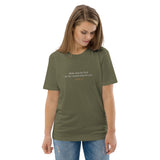 Make time for God He created time for you - Unisex organic cotton t-shirt