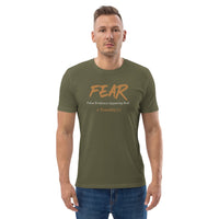 Fear - Unisex organic cotton t-shirt