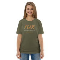 Fear - Unisex organic cotton t-shirt