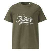 I And The Father Are One - Unisex organic cotton t-shirt