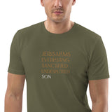 Jerusalems Everlasting Sanctified  Undisputed Son - Unisex organic cotton t-shirt