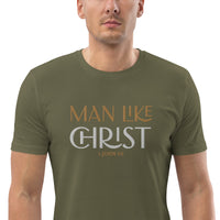 MAN LIKE CHRIST - Unisex organic cotton t-shirt