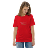 A week without prayer makes one weak - Unisex organic cotton t-shirt