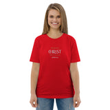 Rooted in CHRIST - Unisex organic cotton t-shirt