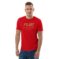 Fear - Unisex organic cotton t-shirt