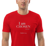 I am CHOSEN (By God) Unisex organic cotton t-shirt