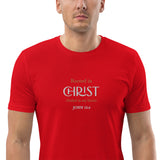 Rooted in CHRIST - Unisex organic cotton t-shirt