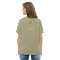 Rooted in CHRIST - Unisex organic cotton t-shirt