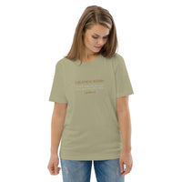 Defined by greatness within not by the colour of my skin -Unisex organic cotton t-shirt