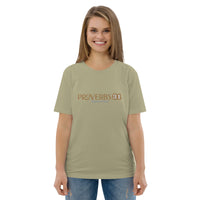 Proverbs 31 - Unisex organic cotton t-shirt