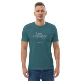 I am CHOSEN (By God) Unisex organic cotton t-shirt