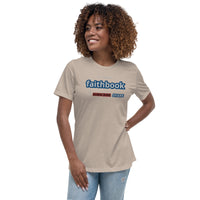 The Bible is my Faithbook - Women's Relaxed T-Shirt