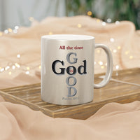 God is good. - Metallic Mug (Silver\Gold)