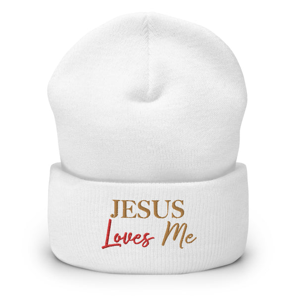 JESUS LOVES ME - Cuffed Beanie