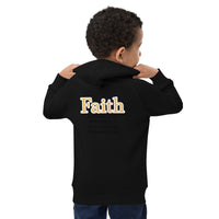 Faith over fear - Kids eco hoodie