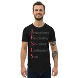 J.E.S.U.S - Men's Curved Hem T-Shirt