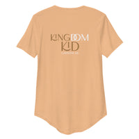 KINGDOM KID - Men's Curved Hem T-Shirt