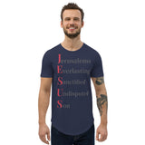 J.E.S.U.S - Men's Curved Hem T-Shirt