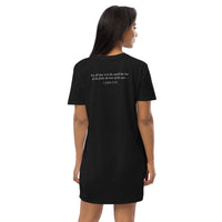 Love over lust - Organic cotton t-shirt dress