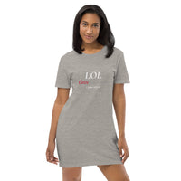 Love over lust - Organic cotton t-shirt dress