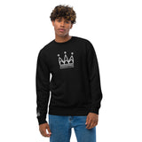 KINGDOM CROWN - Unisex eco sweatshirt