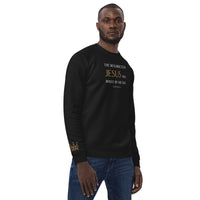 The Resurrection JESUS was raised by His Dad - Unisex eco sweatshirt