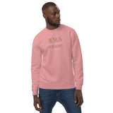 JESUS is the original lion king - Unisex eco sweatshirt
