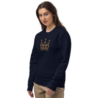 KINGDOM CROWN Unisex eco sweatshirt