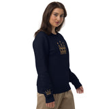 KINGDOM CROWN Unisex eco sweatshirt