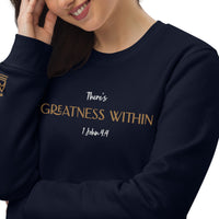 Greatness Within - Unisex eco sweatshirt