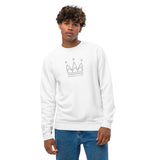 KINGDOM CROWN - Unisex eco sweatshirt