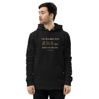 The Resurrection JESUS was raised by His Dad - Unisex essential eco hoodie