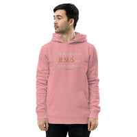 The Resurrection JESUS was raised by His Dad - Unisex essential eco hoodie