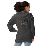KINGDOM KID - Unisex fleece zip up hoodie