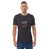 LOL Love Over Lust - Unisex organic cotton t-shirt