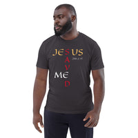 JESUS SAVED ME - Unisex organic cotton t-shirt