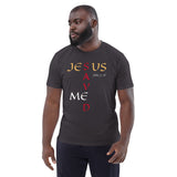 JESUS SAVED ME - Unisex organic cotton t-shirt