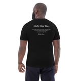 Life without JESUS is like a blunt pencil, there’s no point - Unisex organic cotton t-shirt
