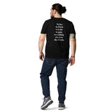 To live is Christ - Unisex organic cotton t-shirt