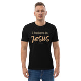 I believe in Jesus Unisex organic cotton t-shirt