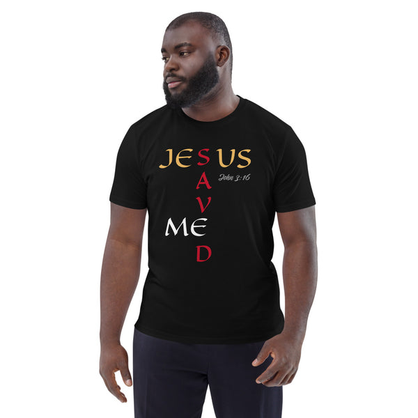 JESUS SAVED ME - Unisex organic cotton t-shirt