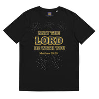 MAY THE LORD BE WITH YOU - Unisex organic cotton t-shirt