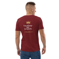 King JESUS - Unisex organic cotton t-shirt