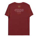 The cost of living for Christ - Unisex organic cotton t-shirt