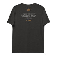 The cost of living for Christ - Unisex organic cotton t-shirt