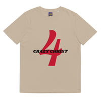 Crazy 4 Christ - Unisex organic cotton t-shirt